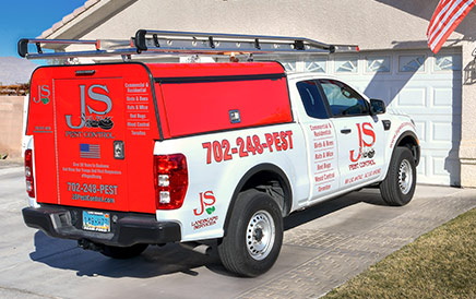 JS Pest Control Truck